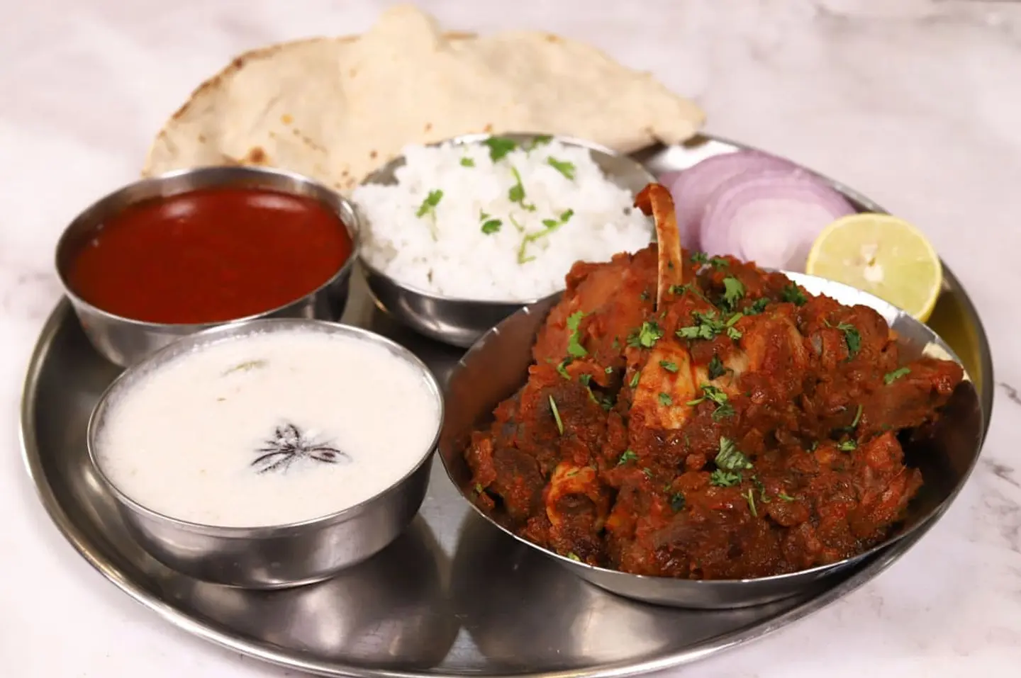 Mutton Thali
