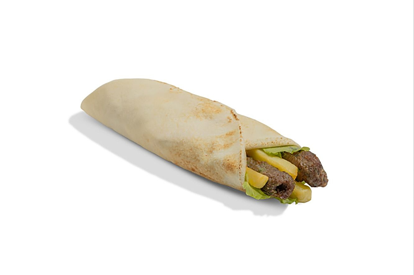 Shami Bread Sandwich Meat Kebab