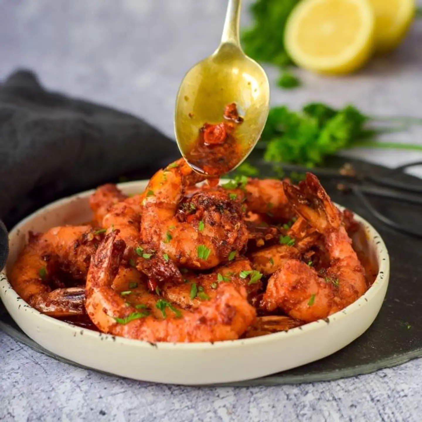 Prawns With Chili