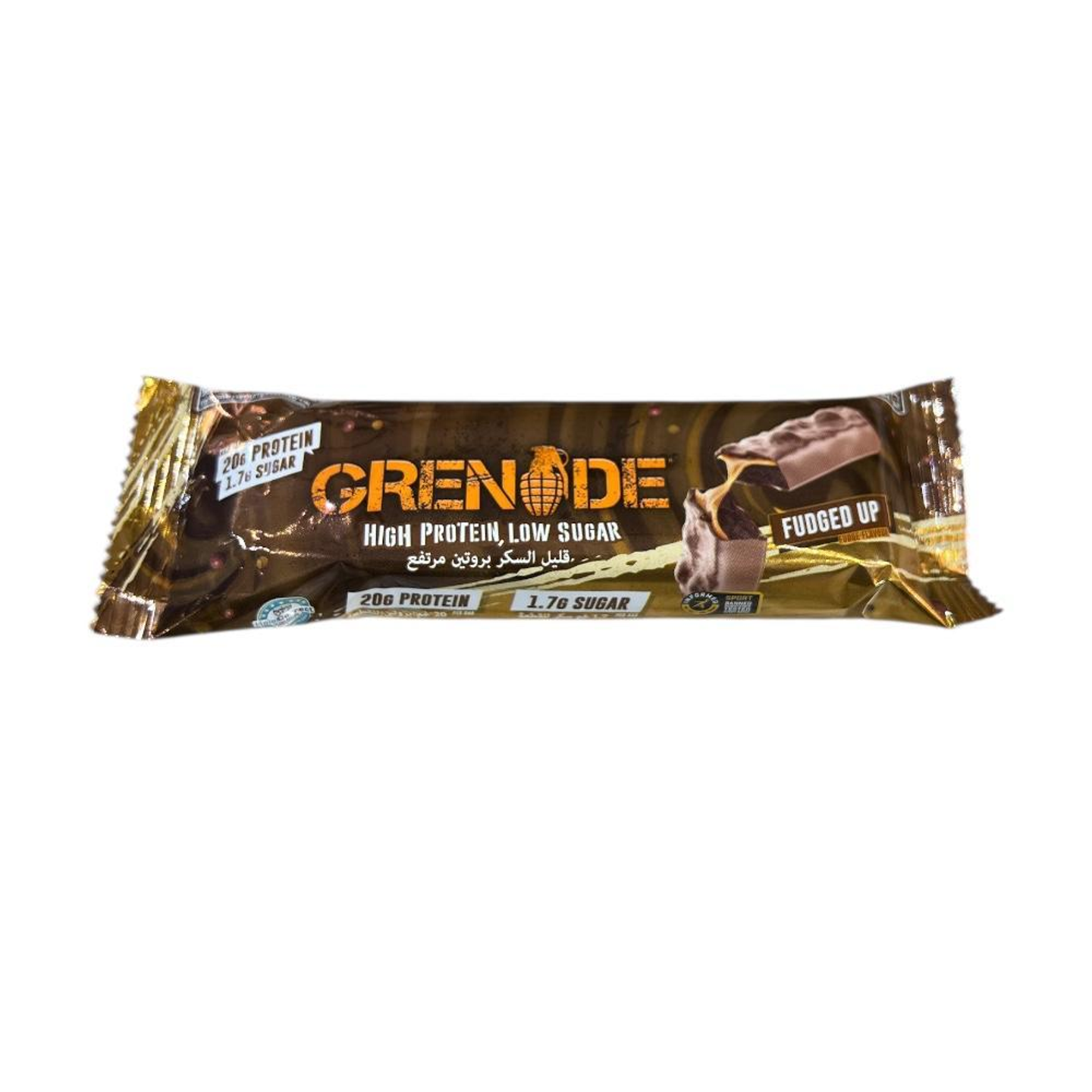 Chocolate Bar Grenade Bar Fudged Up