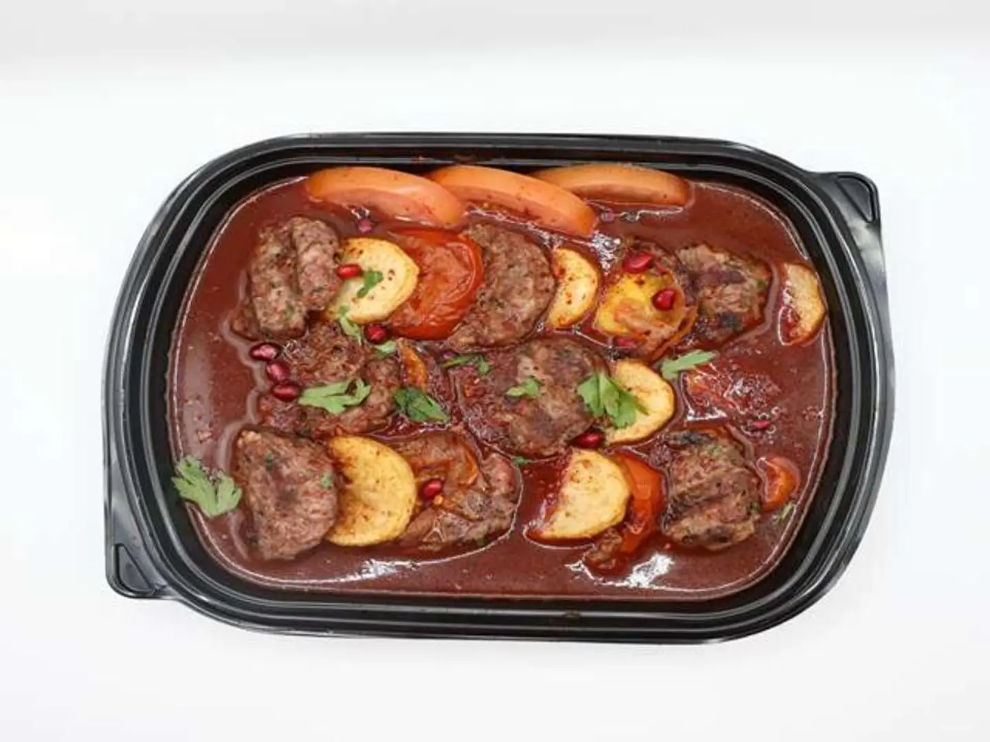 Kafta With Potatoes