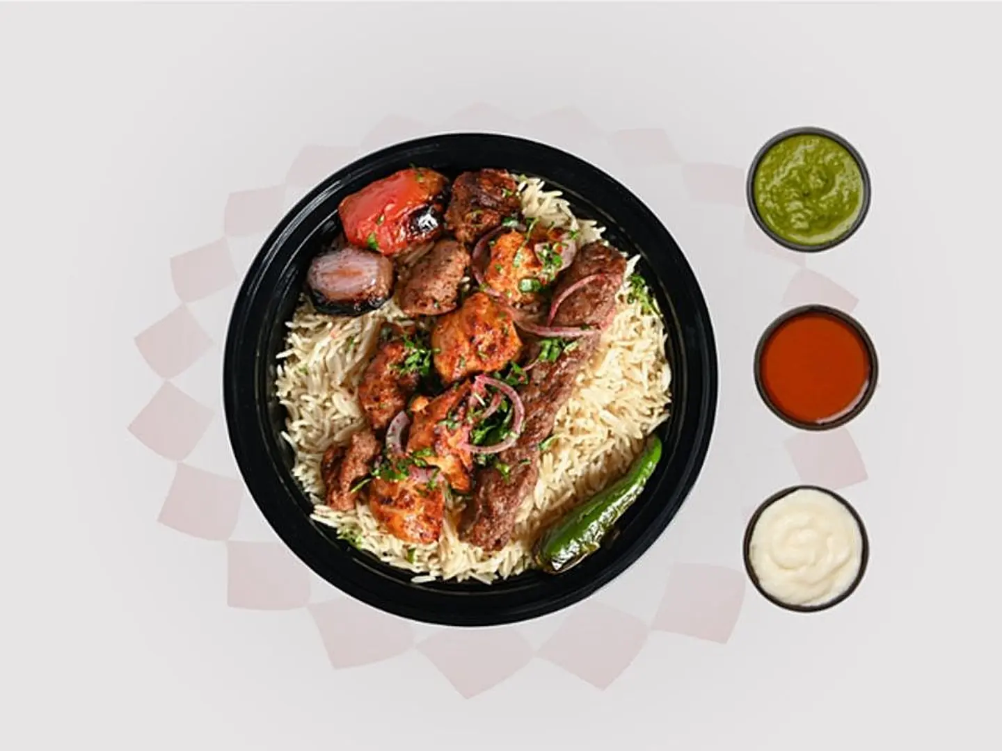 ميكس جريل مع ارز