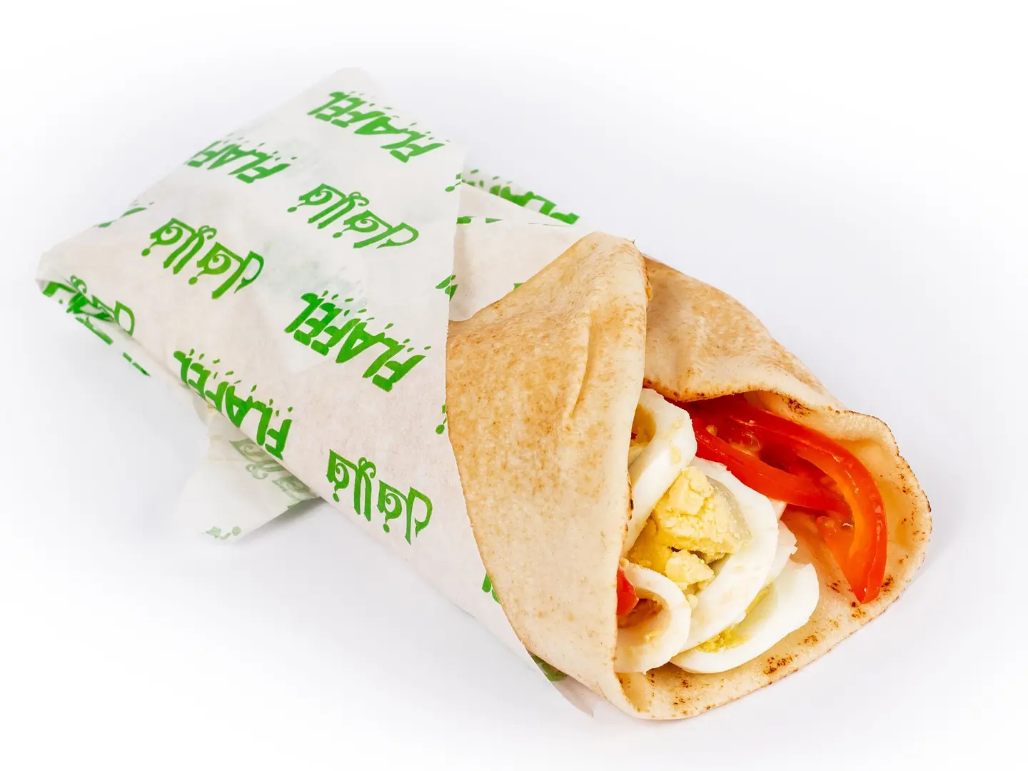 ساندوتش بيض مسلوق