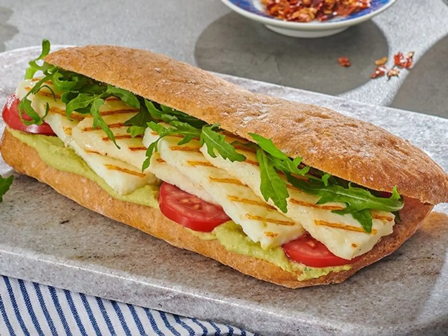 Sandwich Halloumi