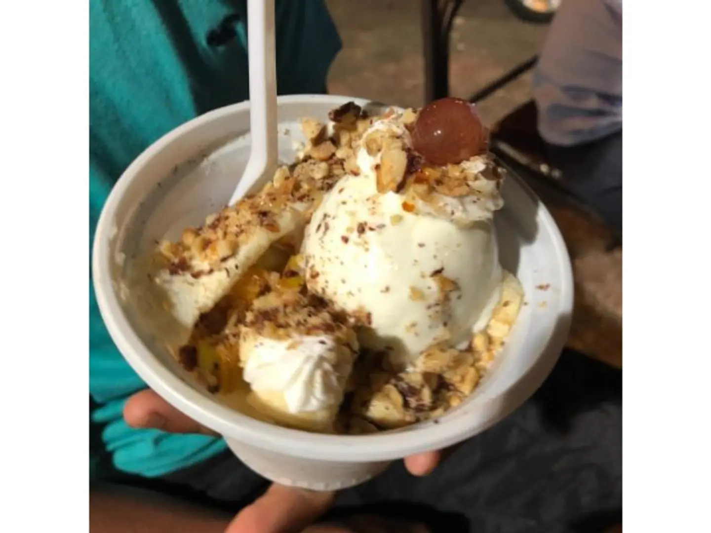 Rice Pudding Nuts Ice Cream