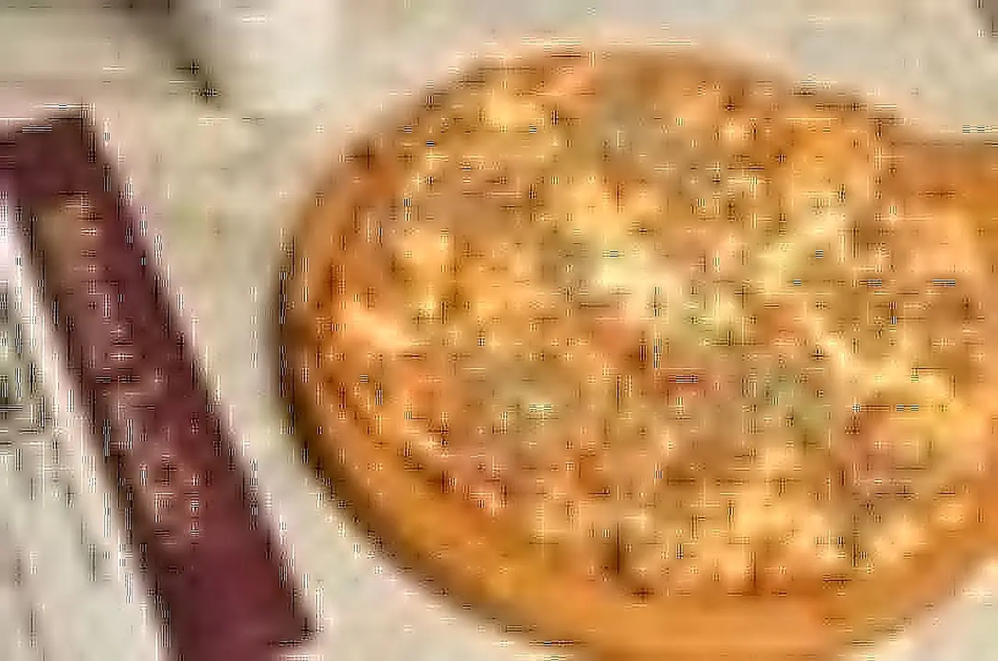 فطيرة زعتر مع الجبن