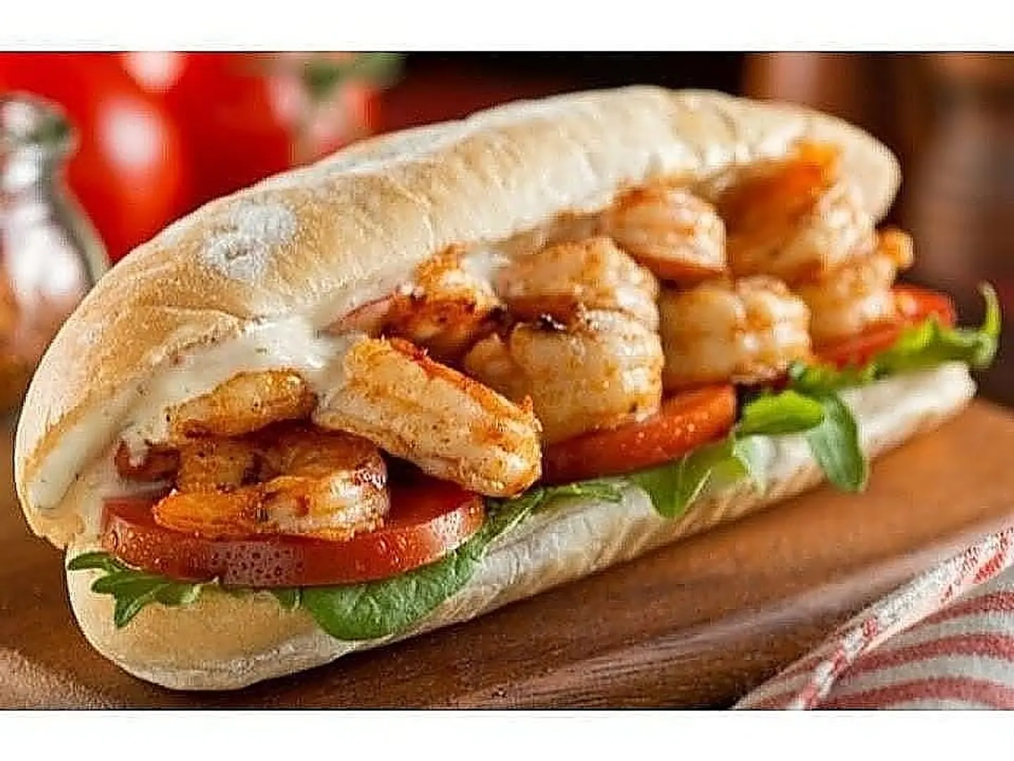 Small Shrimp Sandwich