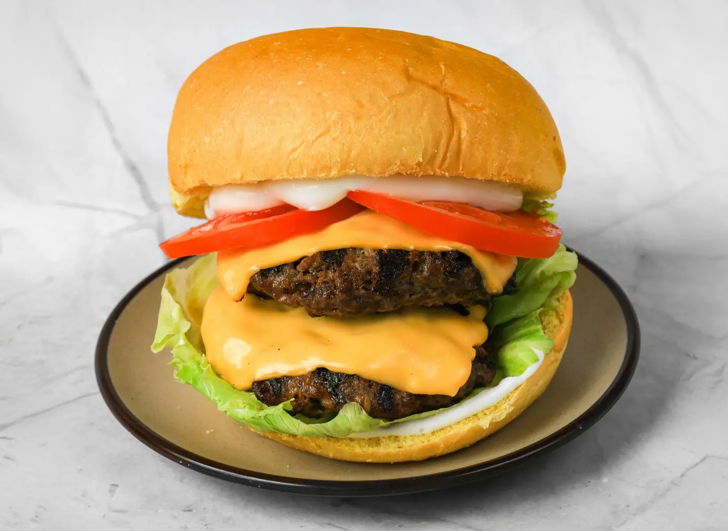 Double Hashi Burger