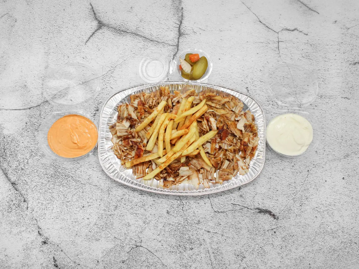 Shawarma Plate Slices