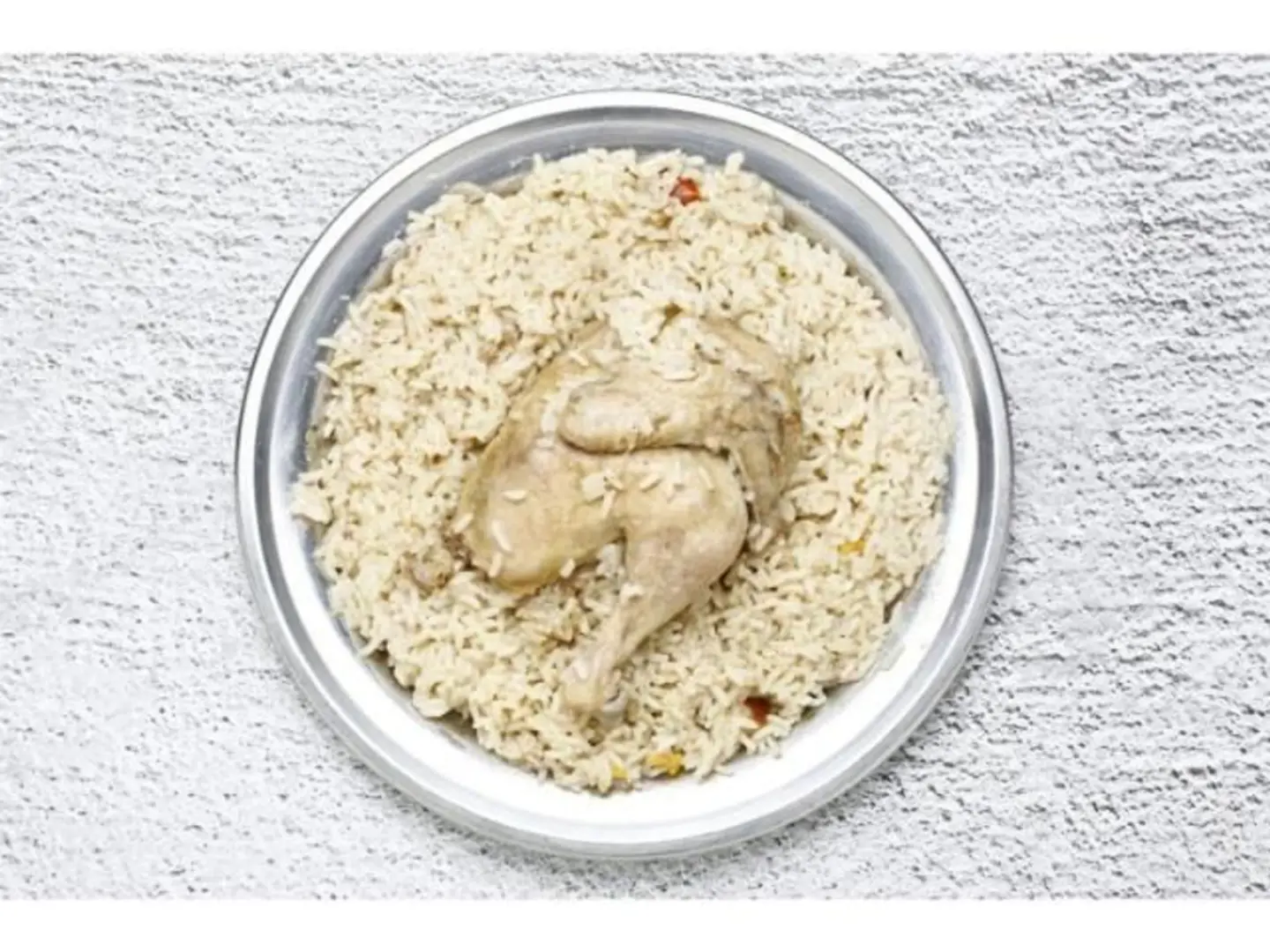 Half White Chicken Mandi With Abu Bint Rice