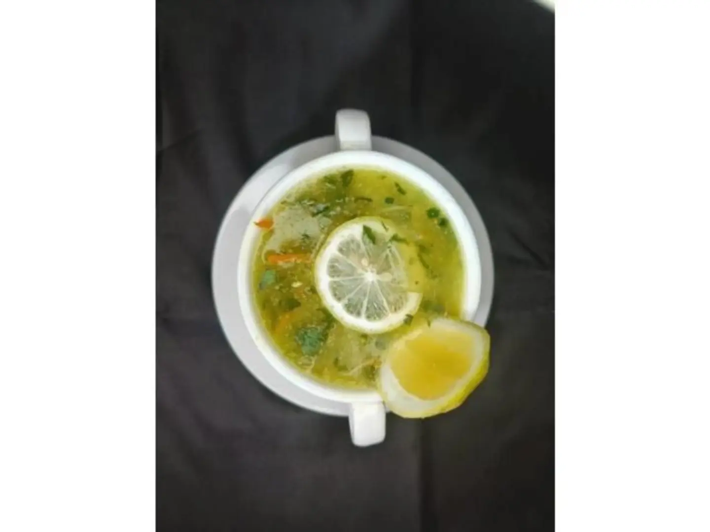 شوربة نباتية صافية