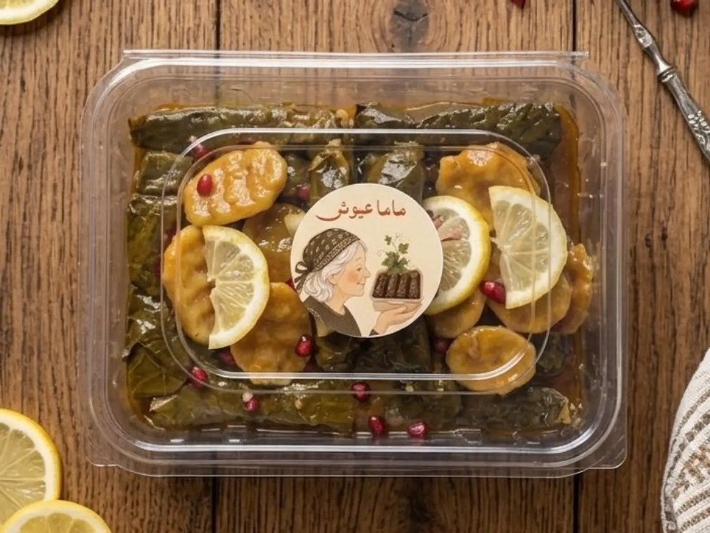 Grape Leaves Plate Spicy