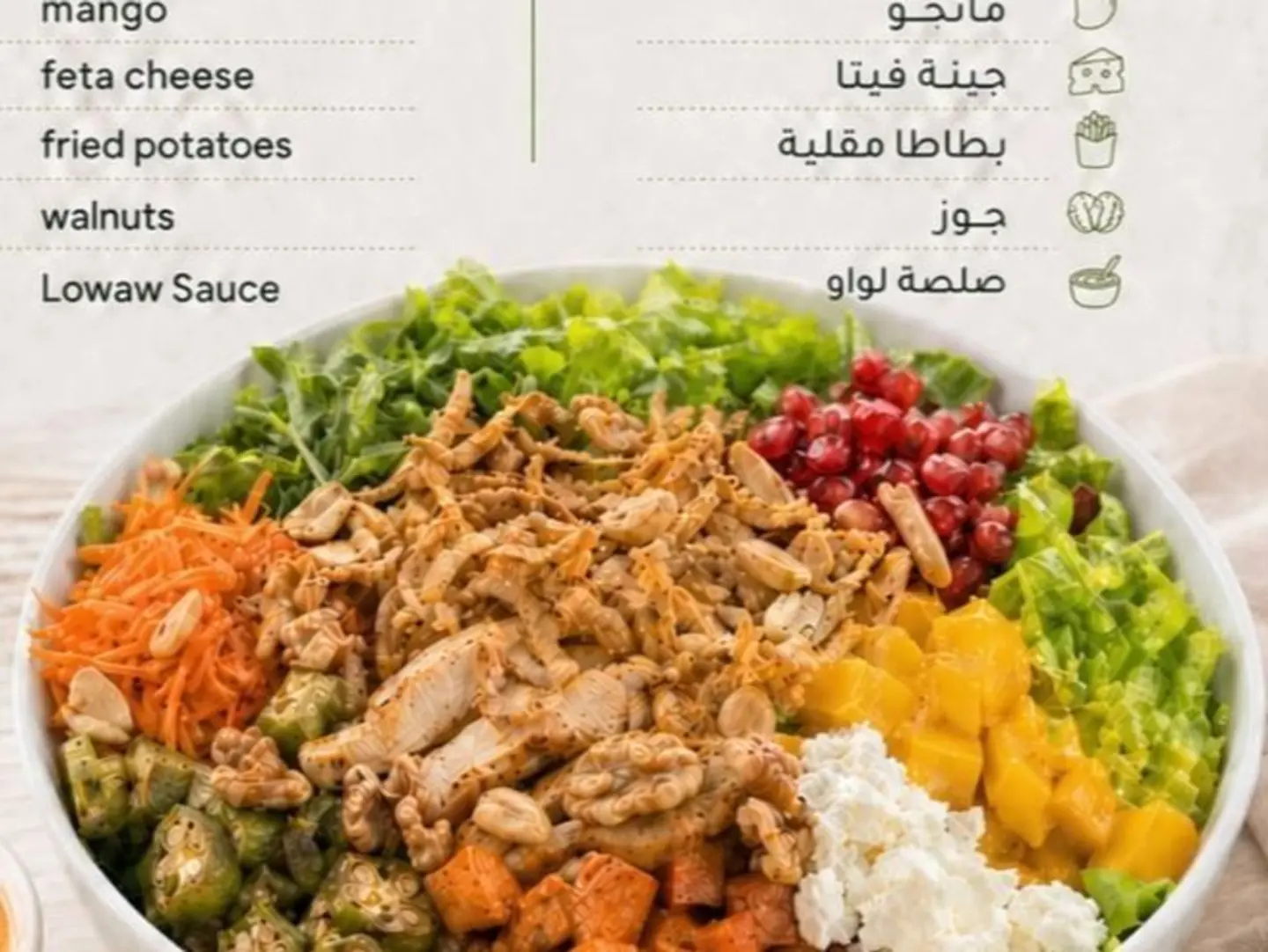 سلطة لواو