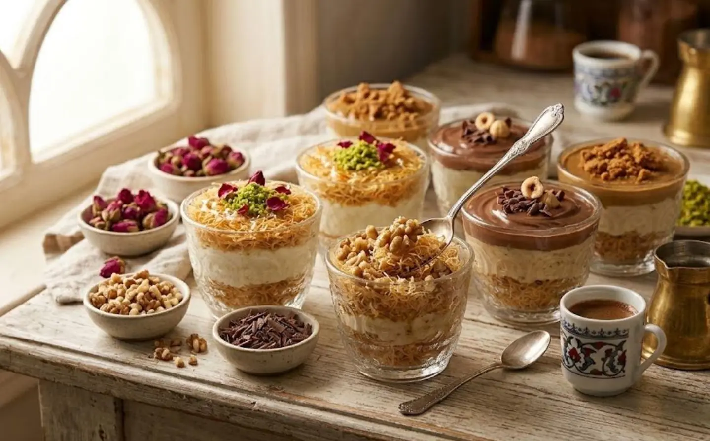 Mini Assorted Kunafah Cup