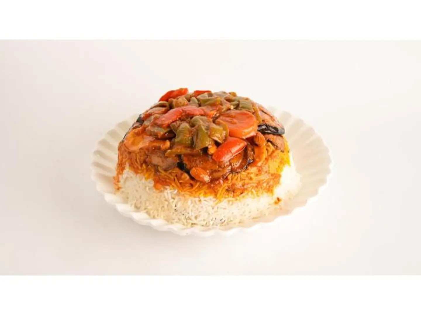 حبة دجاج مقلوبة