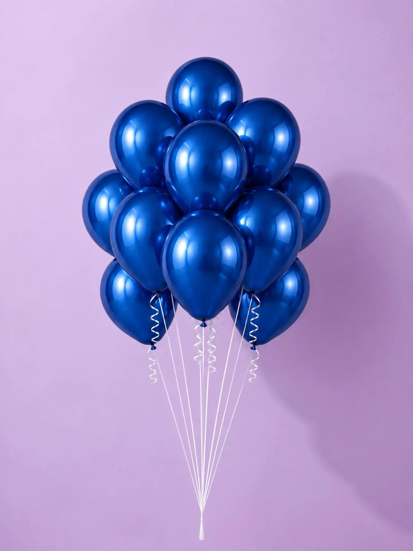Dark Blue Helium Balloon Bouquet