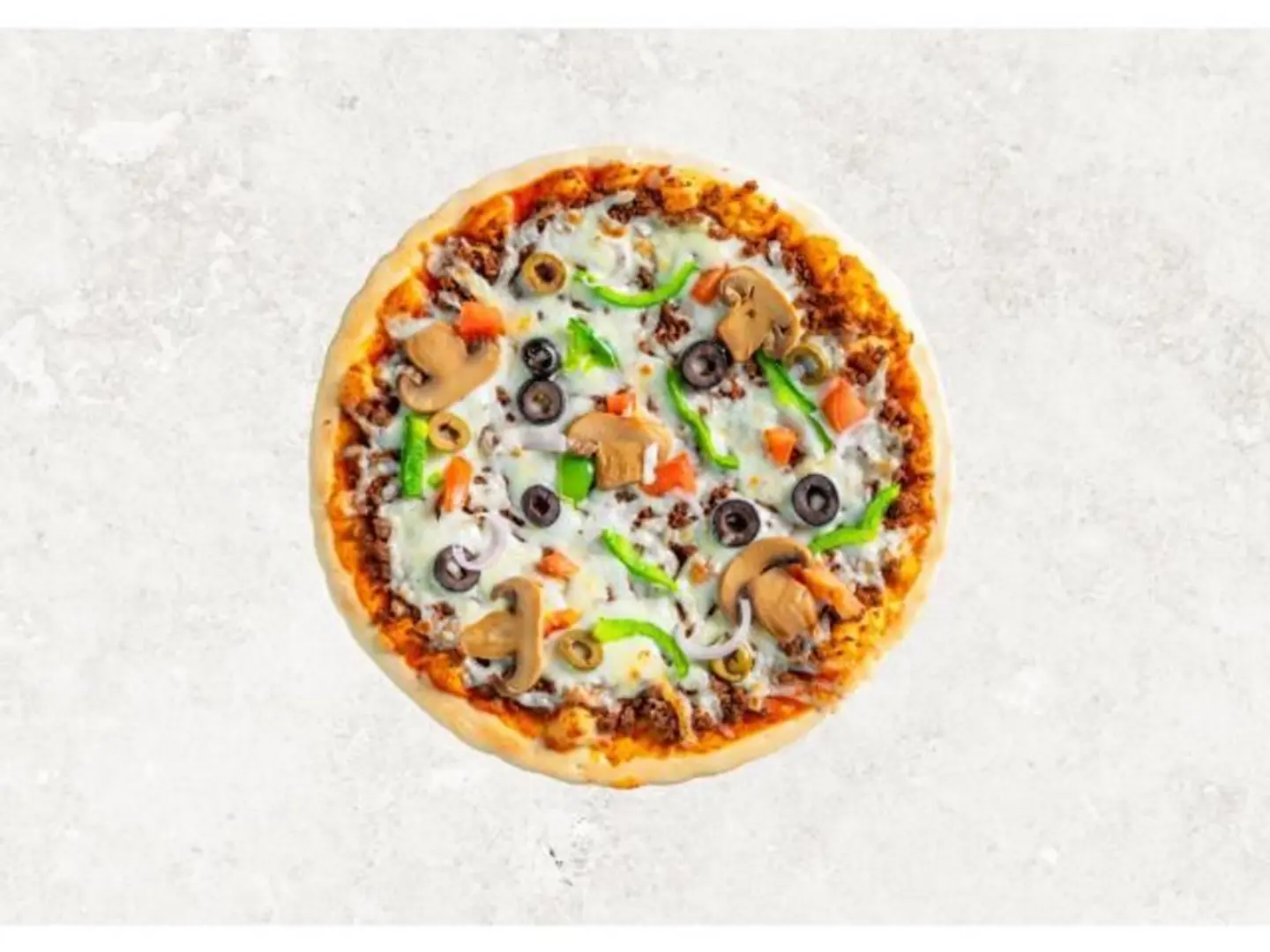 بيتزا دجاج خضار