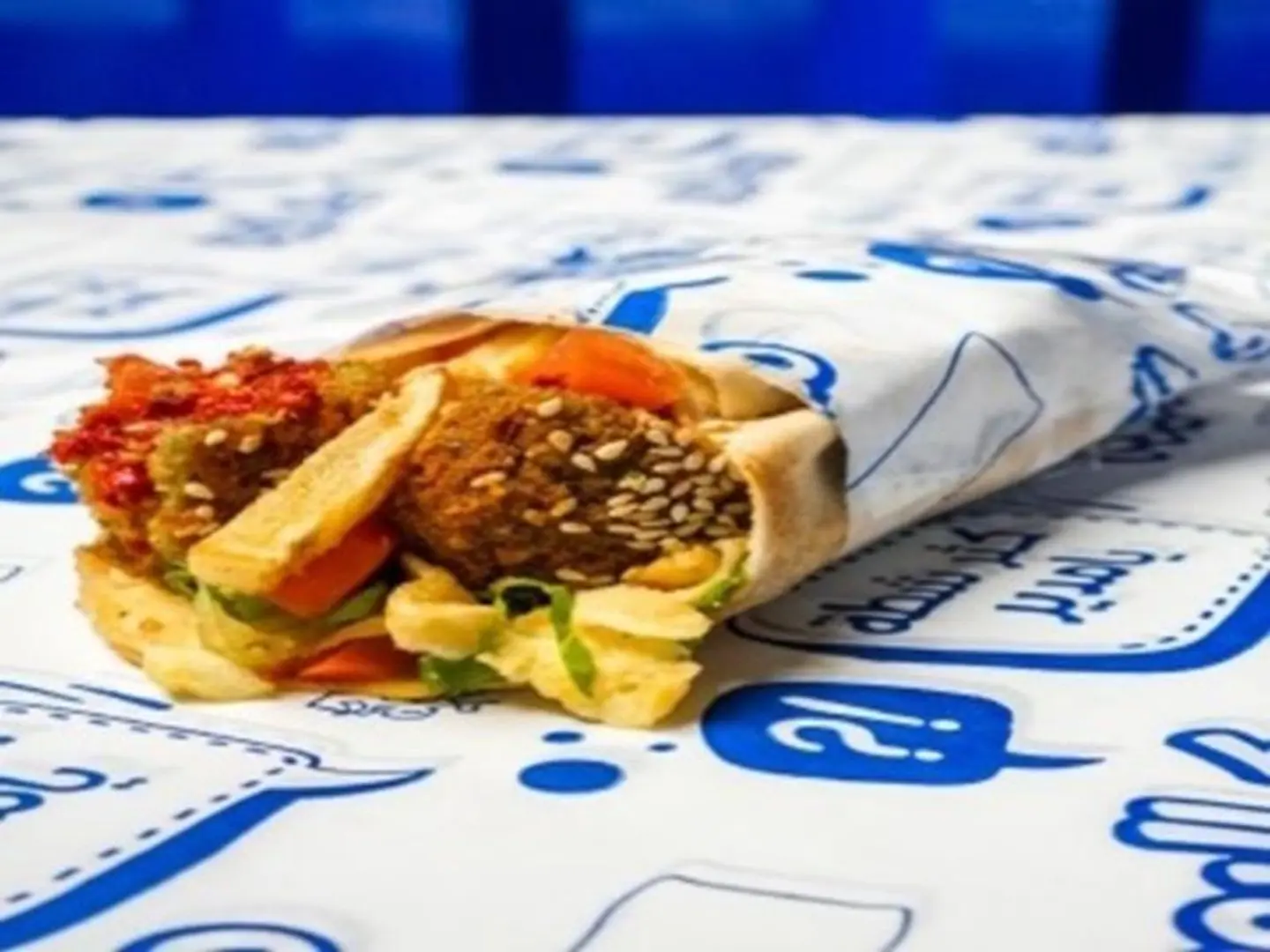 Stuffed Falafel Sandwich