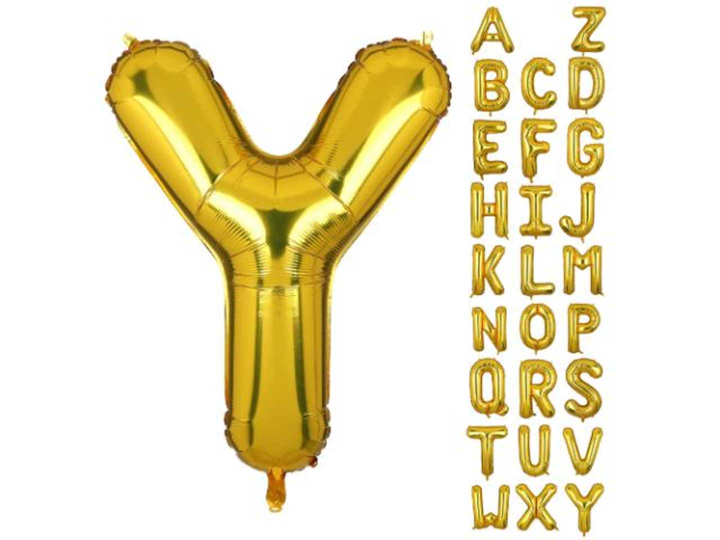 Golden Y Balloon