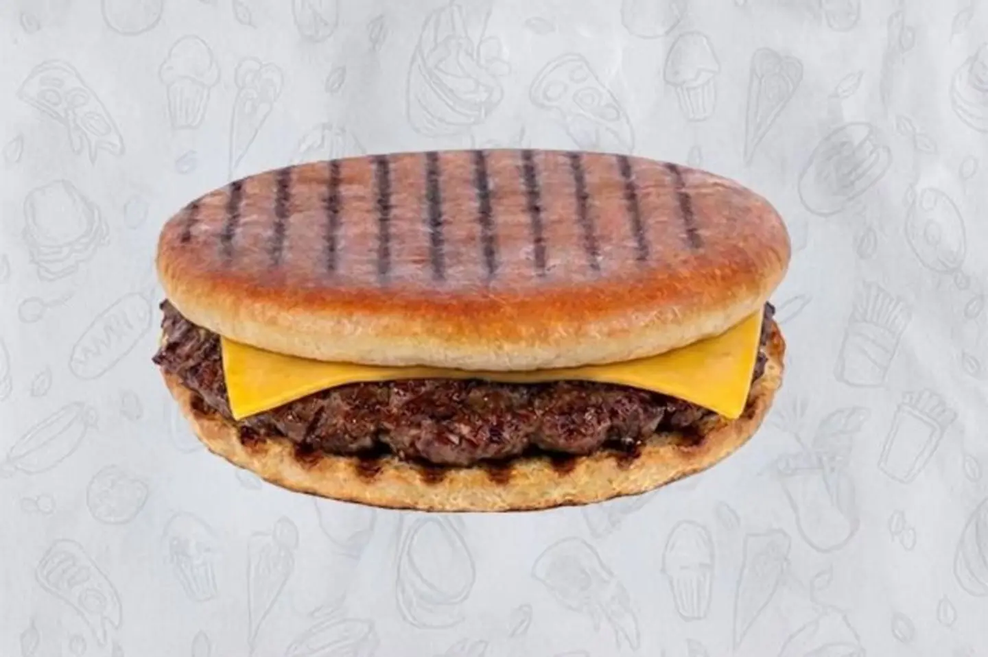 Flat Meat Sandwich