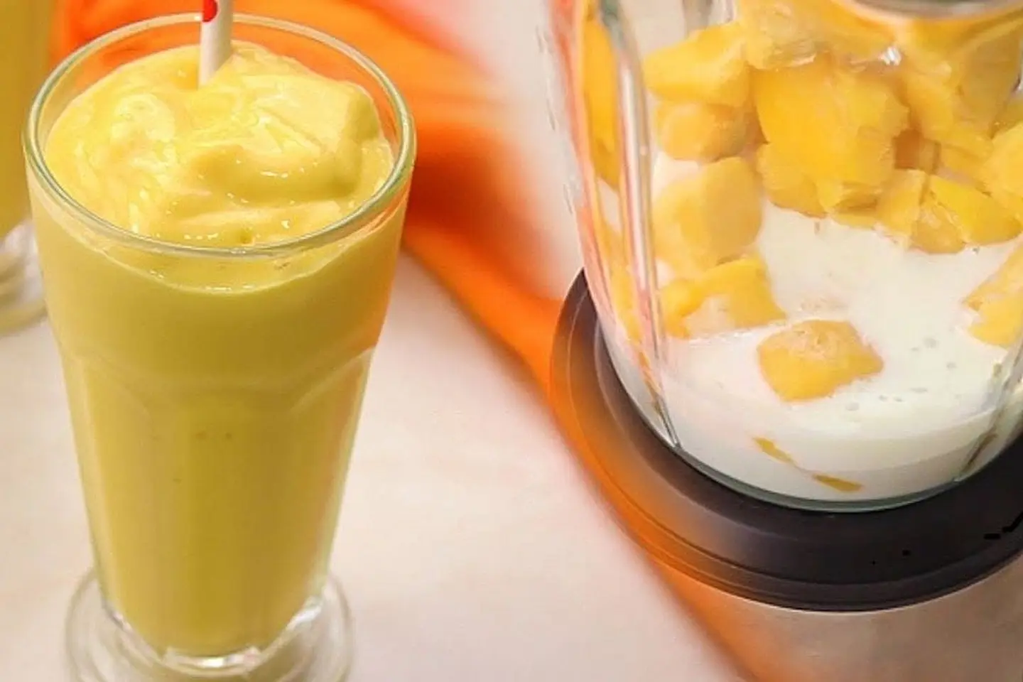 Mango Juice With Milk