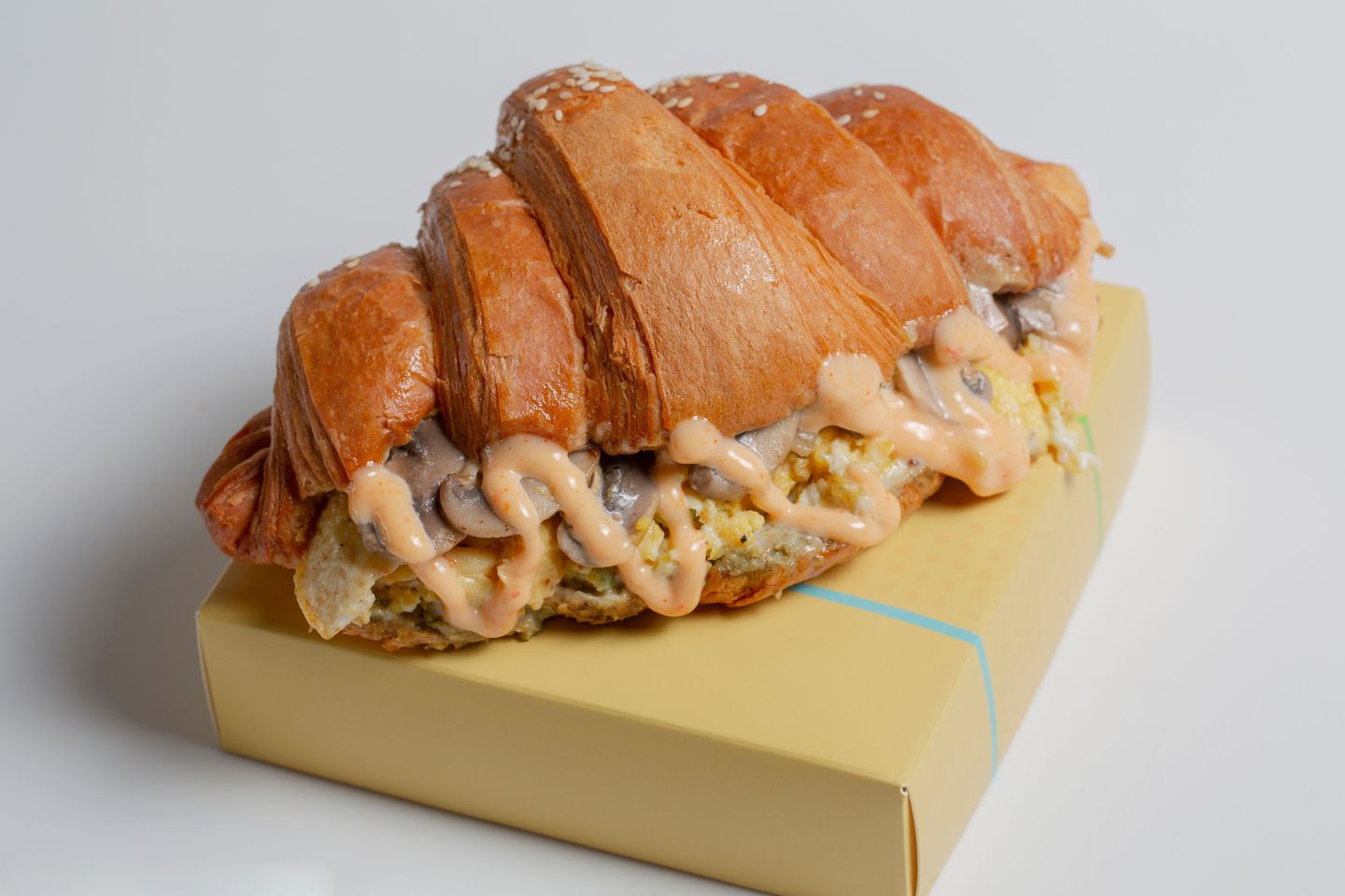 Croissant Egg Mushroom