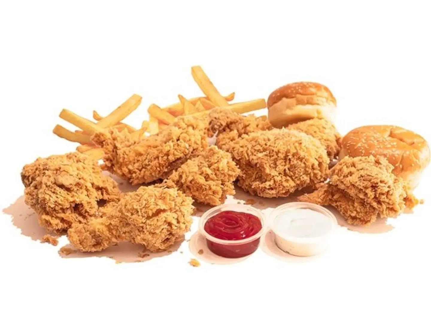 8 قطع دجاج كرسبي