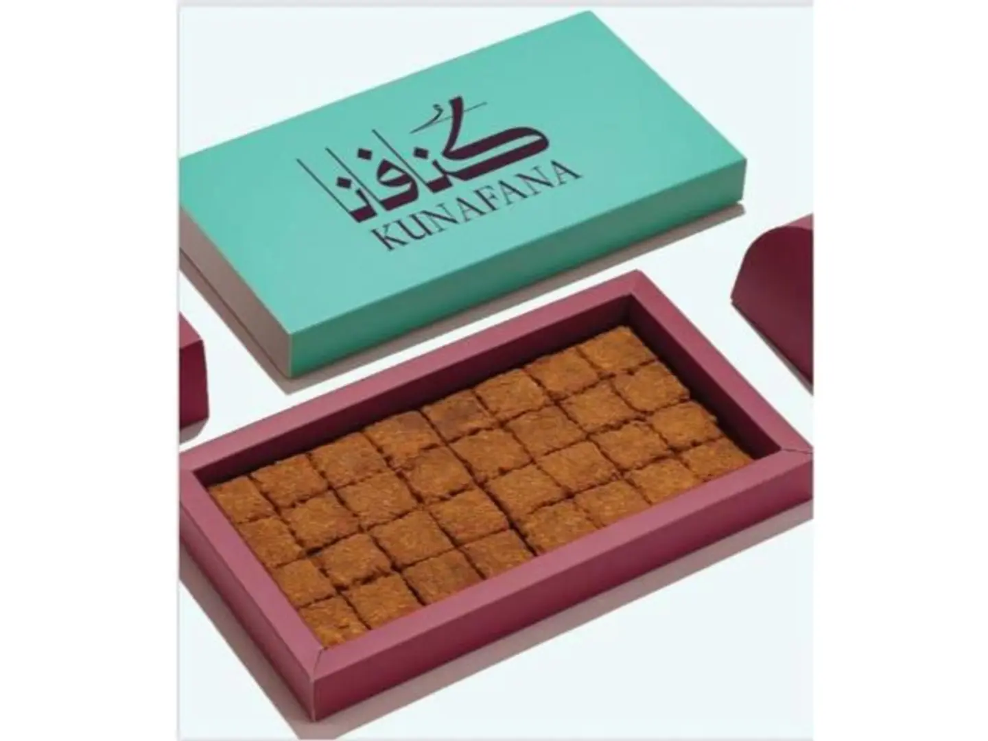 علبة كنافة حليب محموس صغير