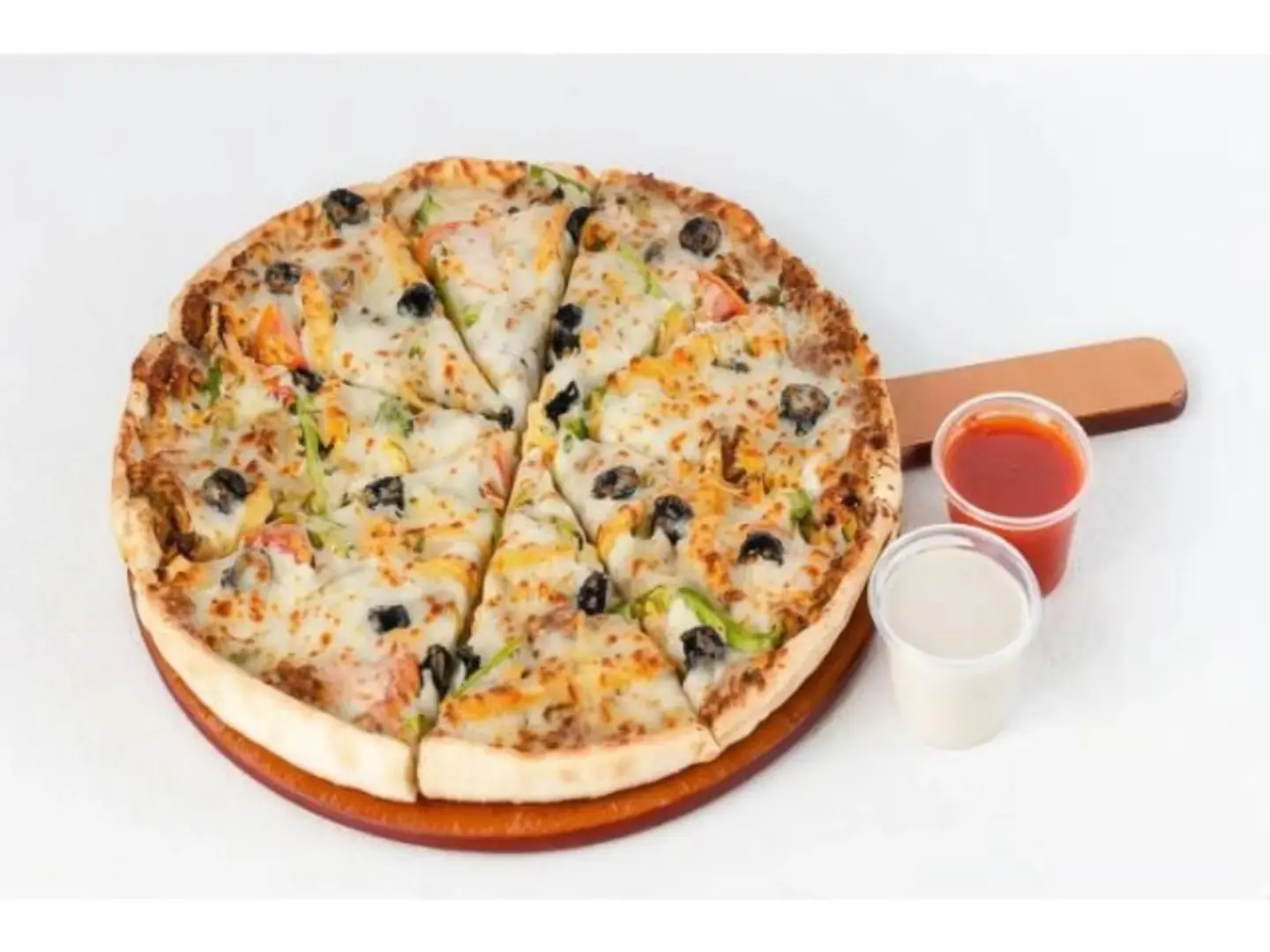 Arabic Falafel Pizza