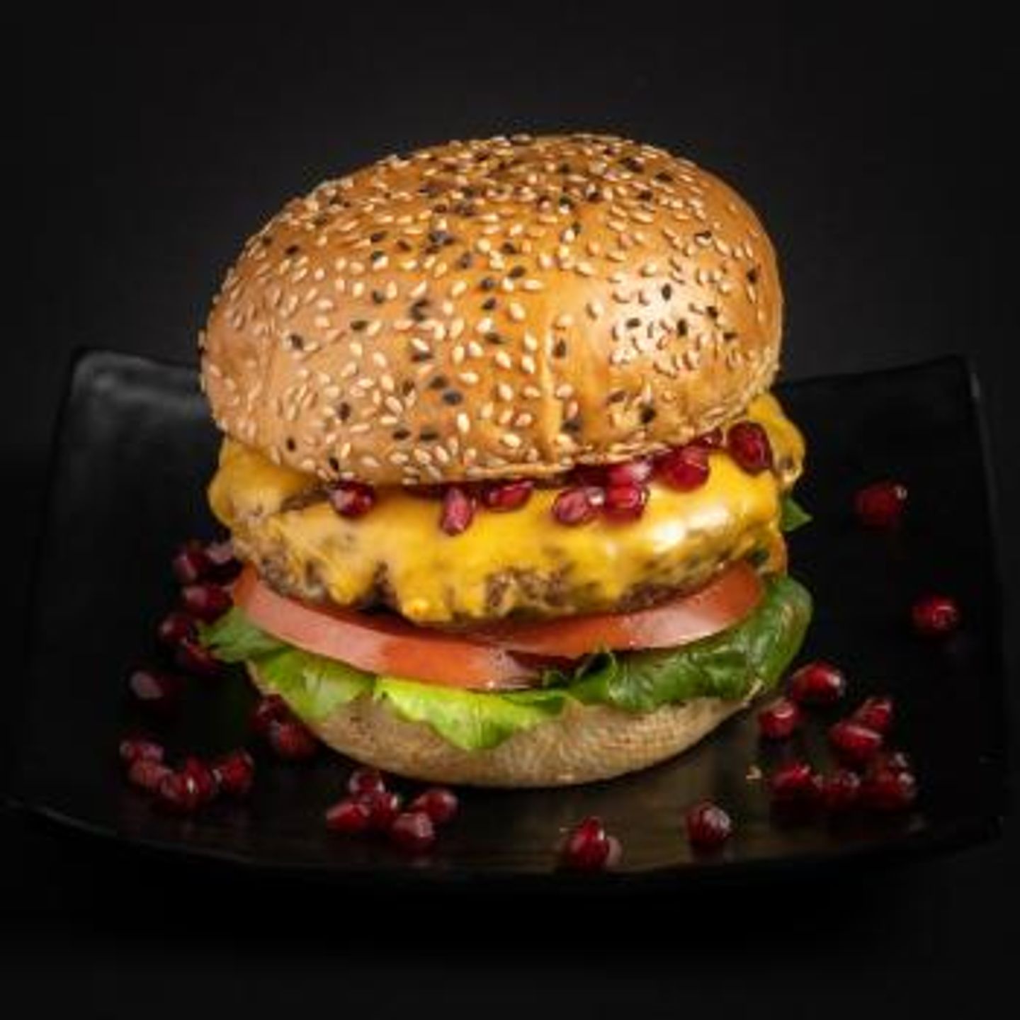 Pomegranate Burger