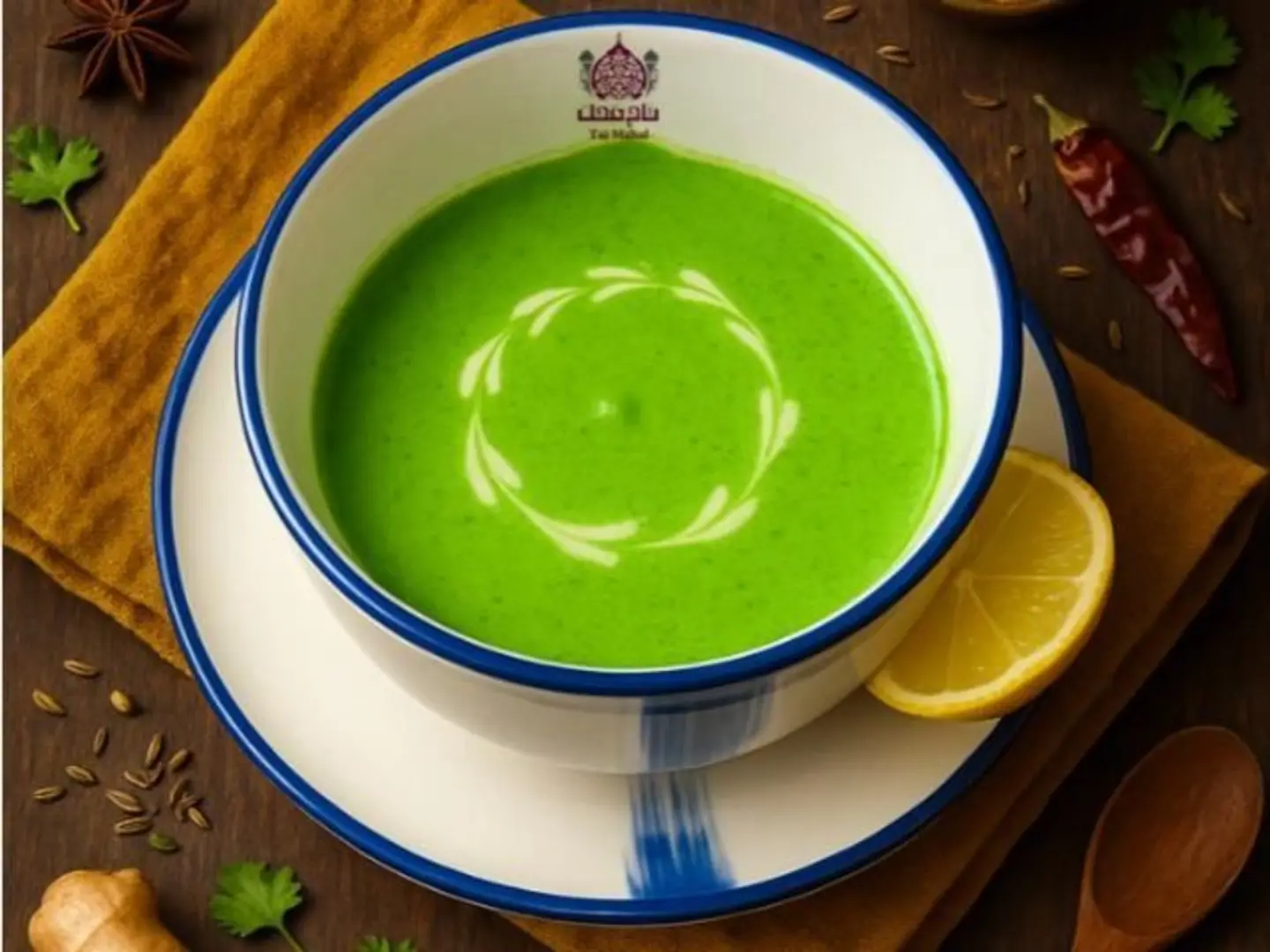 شوربة كريمة بروكلي