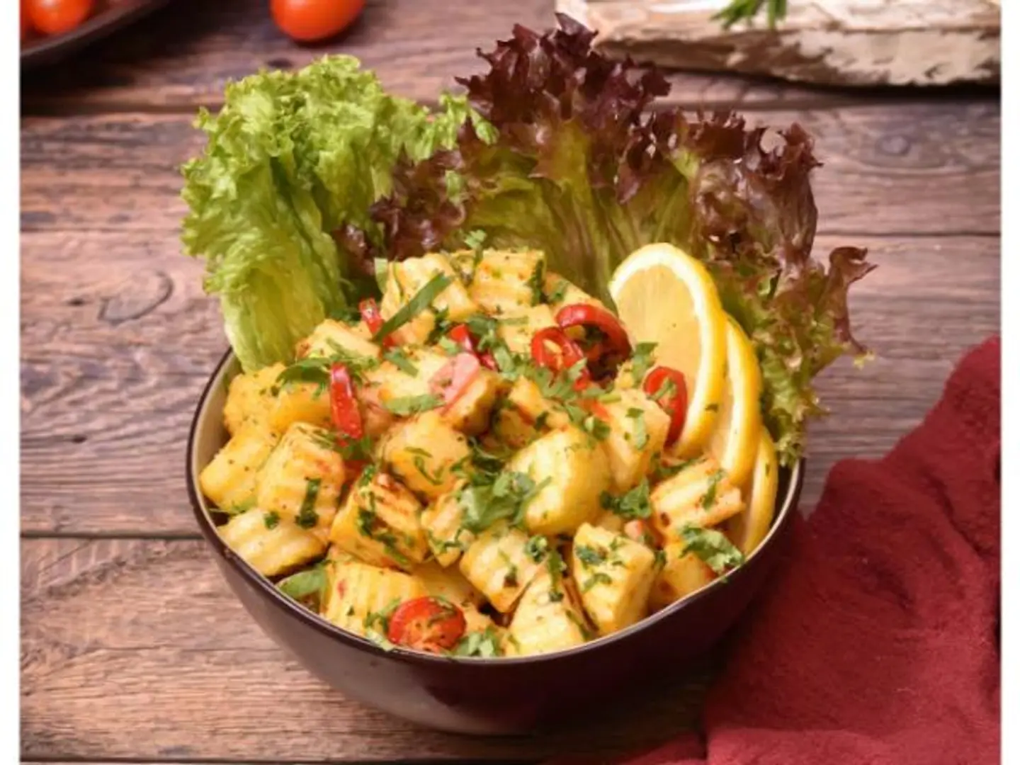بطاطا حارة