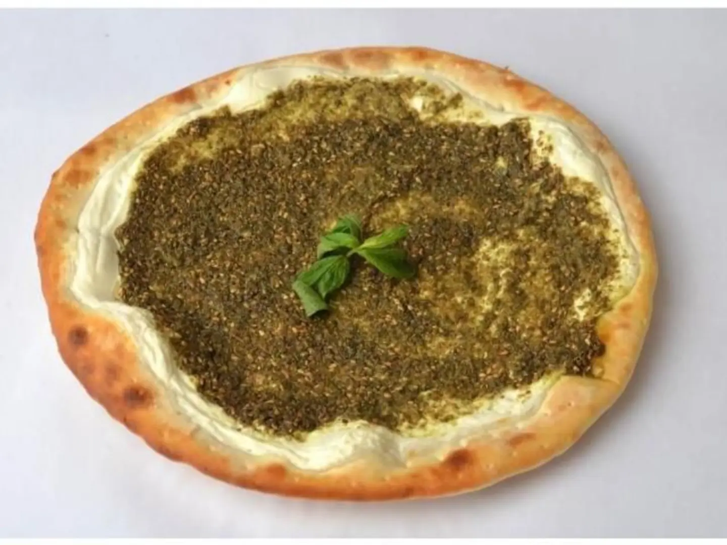 Zaatar And Labneh Pie