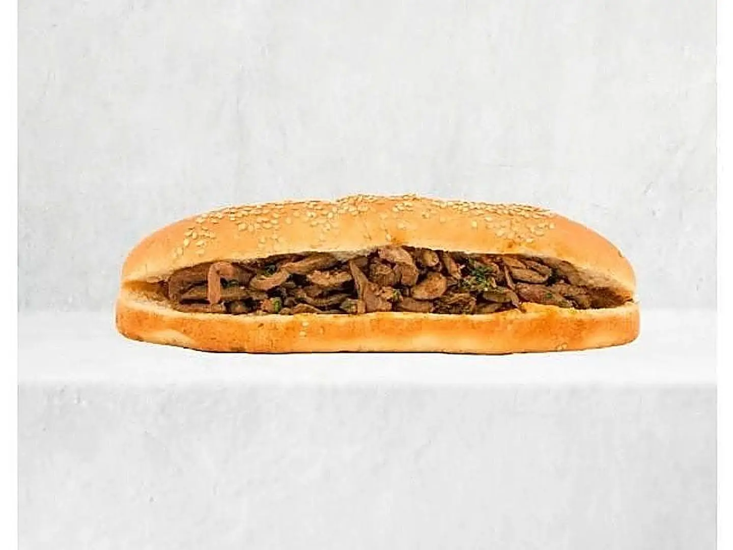 Liver And Hummus Sandwich