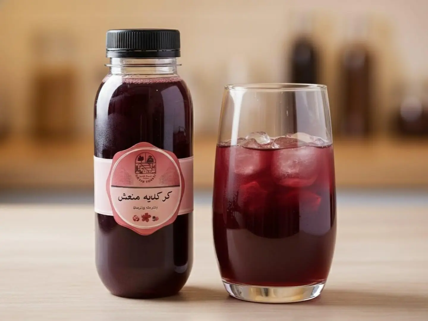 كركديه الرمان والتوت