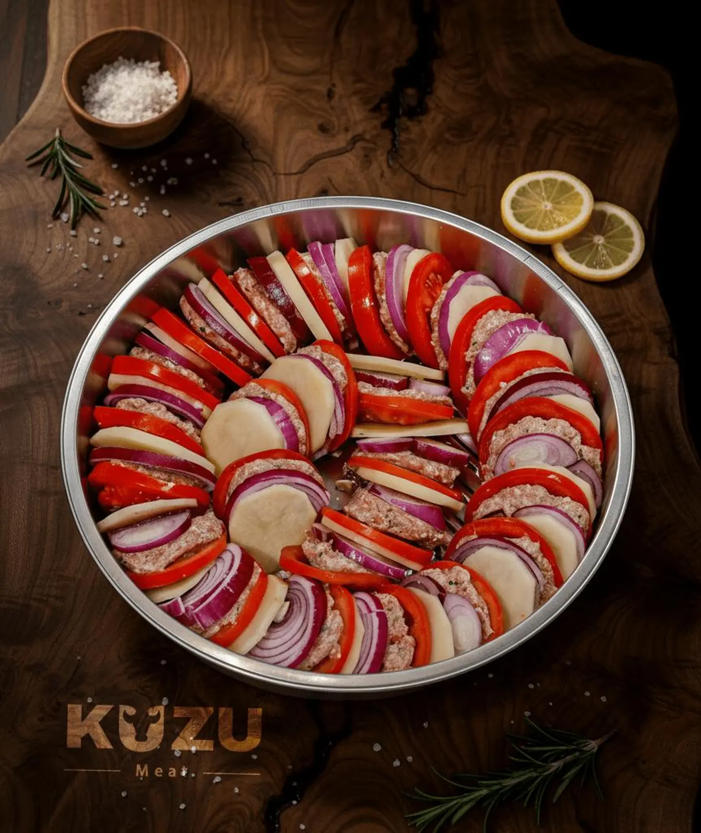 Kofta With Tomato Tray