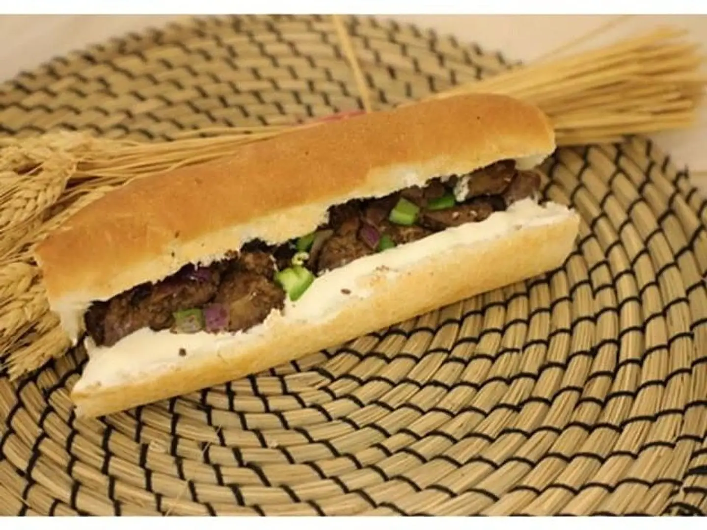 Liver And Cheese Sandwich