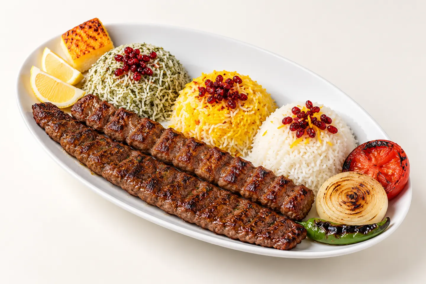جلو كباب سلطاني صحن