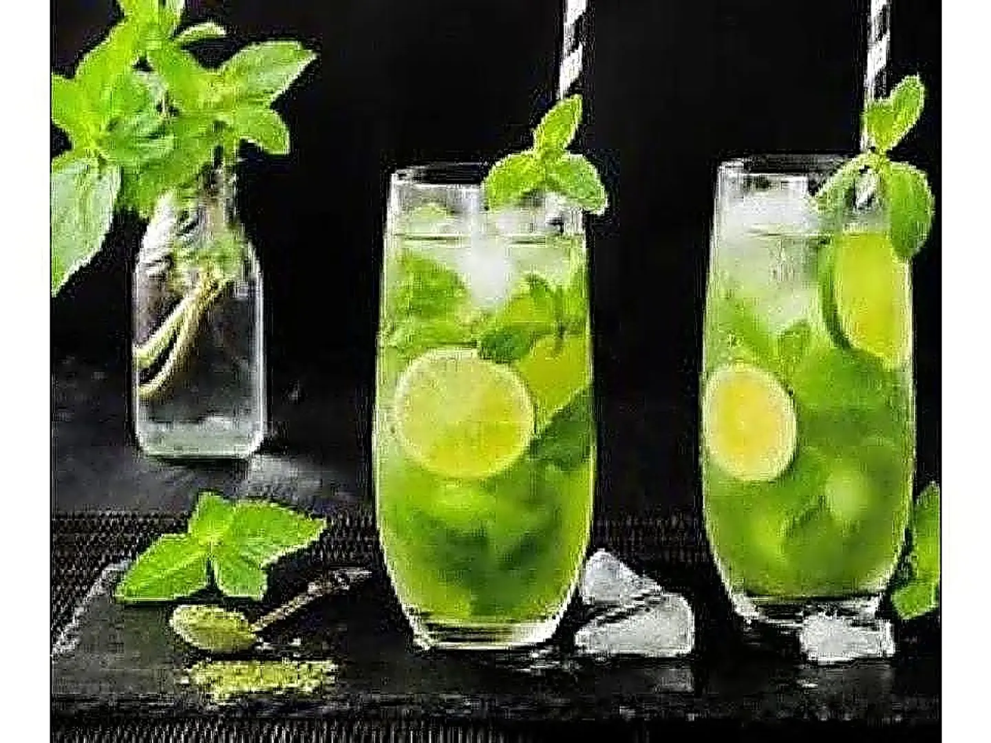 عصير ليمون بالنعناع