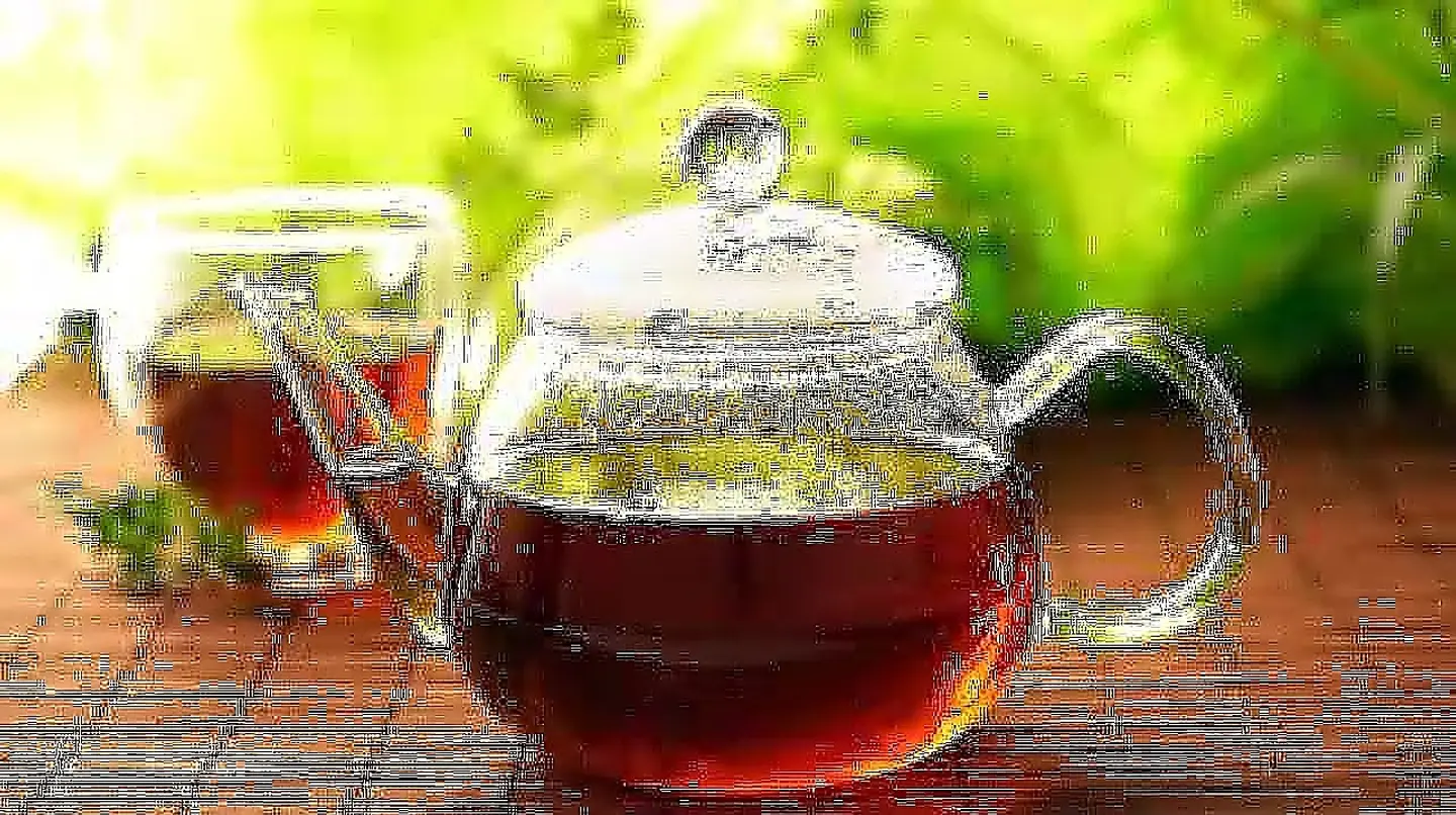 Thermos Tea With Mint