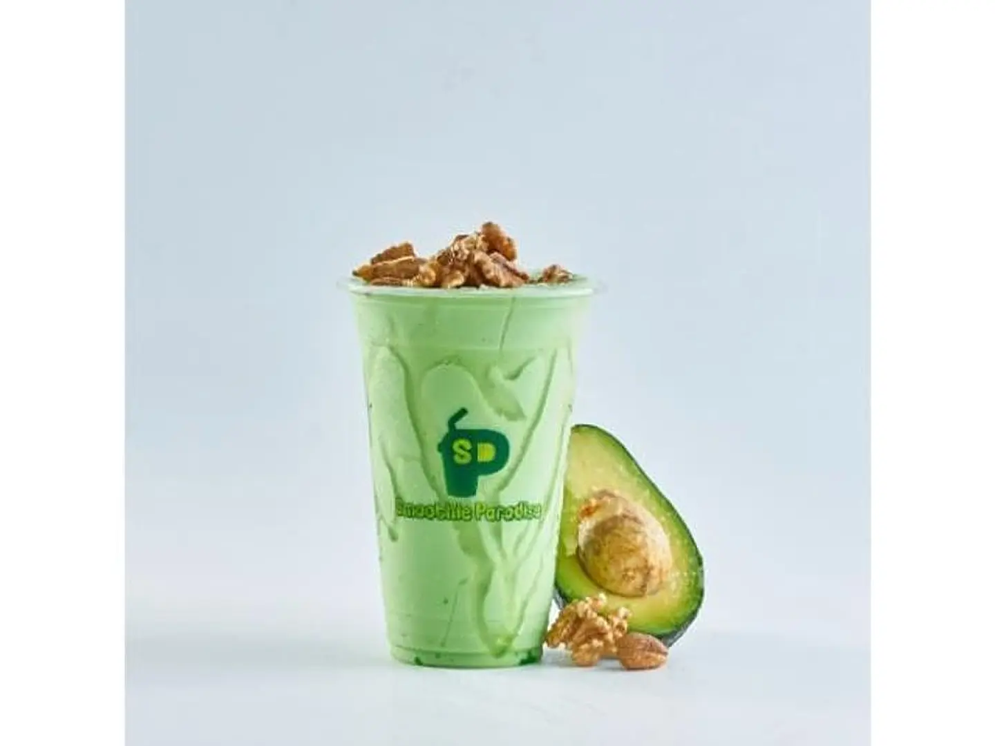 Avocado Haleeb And Honey And Nuts