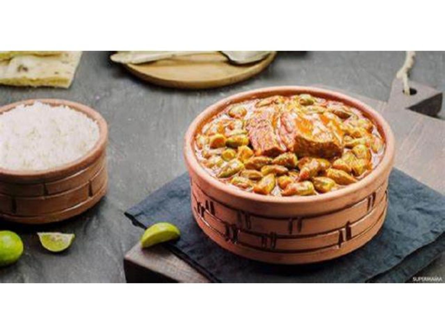 Meat And Okra Tagine