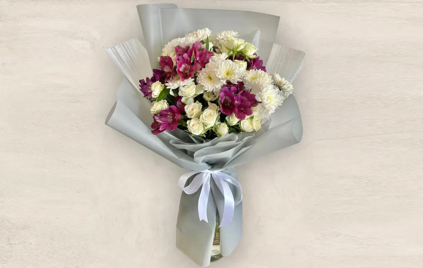 The Beauty Of Purple With White