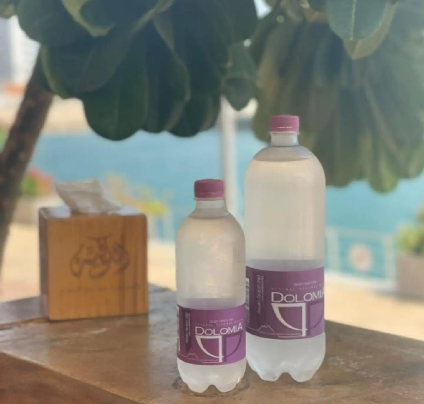 مياه معدنية كبيرة