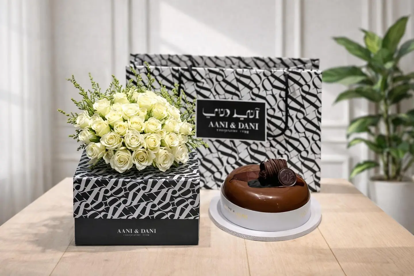 A Bouquet Of Roses And A Cake For Me And Dani 10