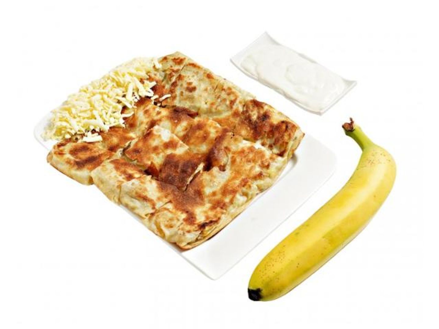 مطبق جبن وموز