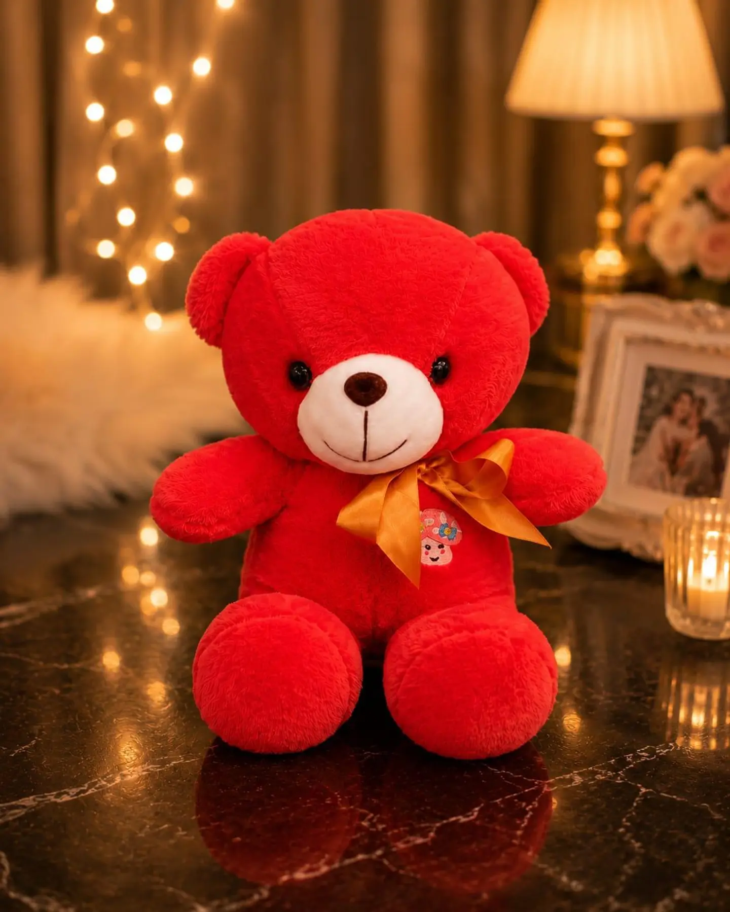 Teddy Bear With Roses 13