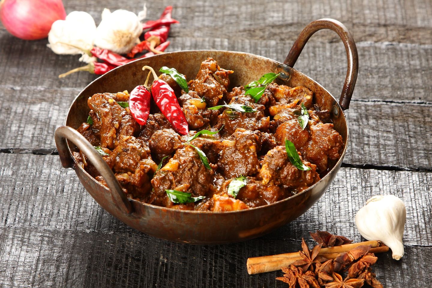 Beef Kadai
