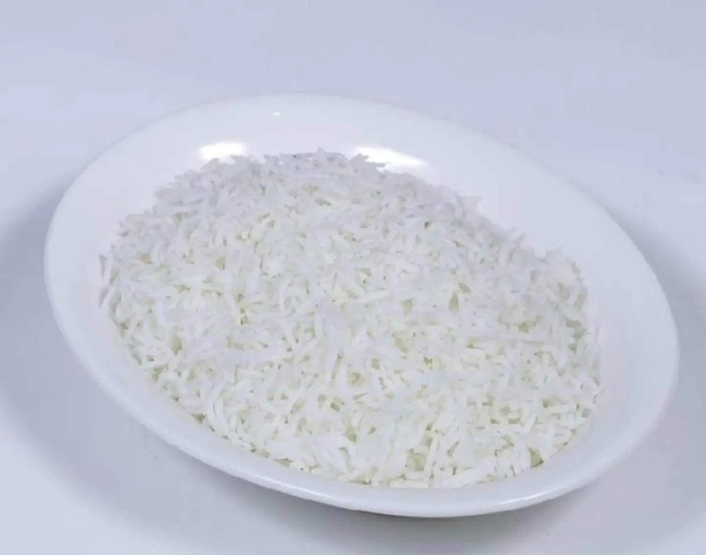 أرز مطهو على البخار