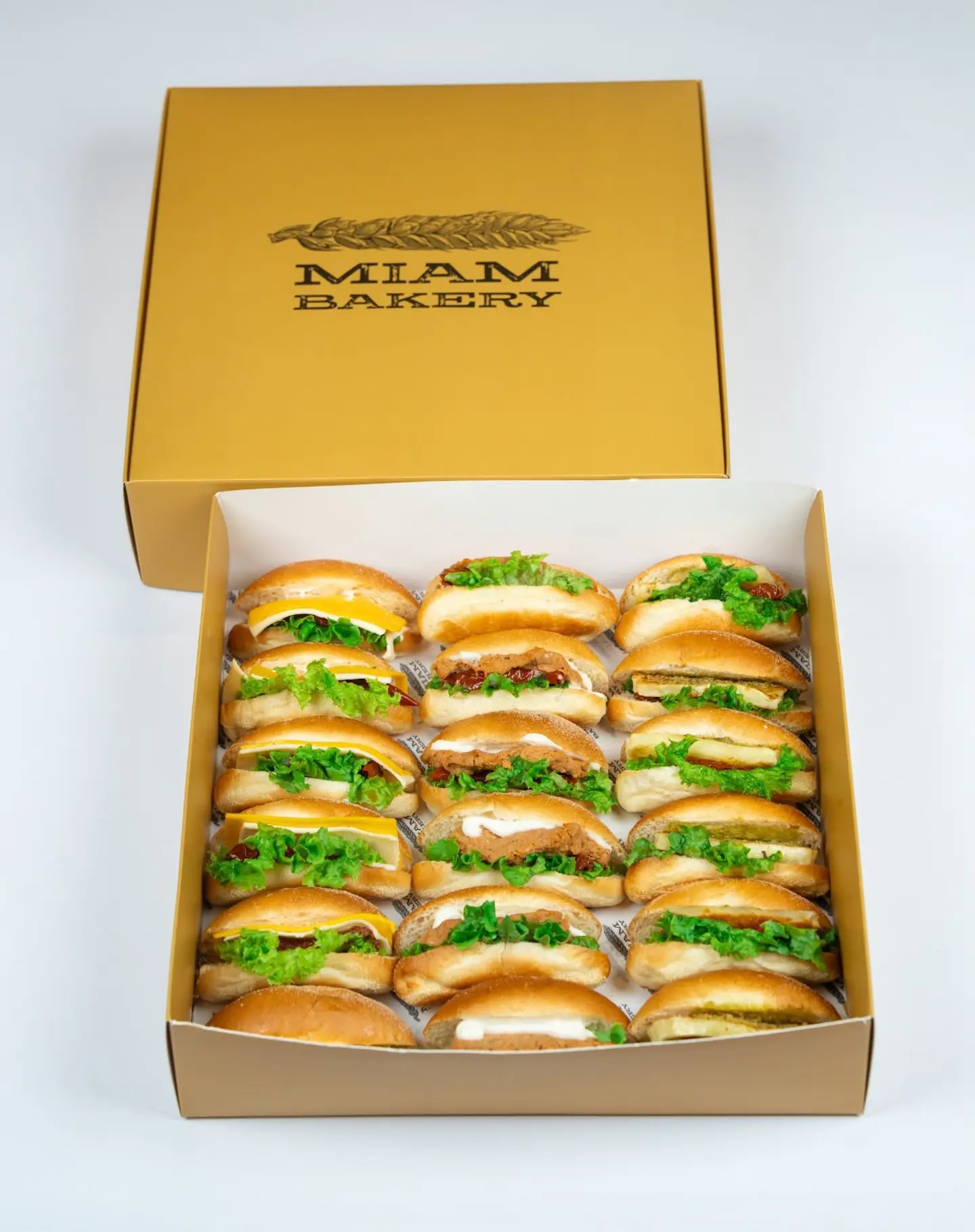 Box Mini Sandwich Venwa Braed